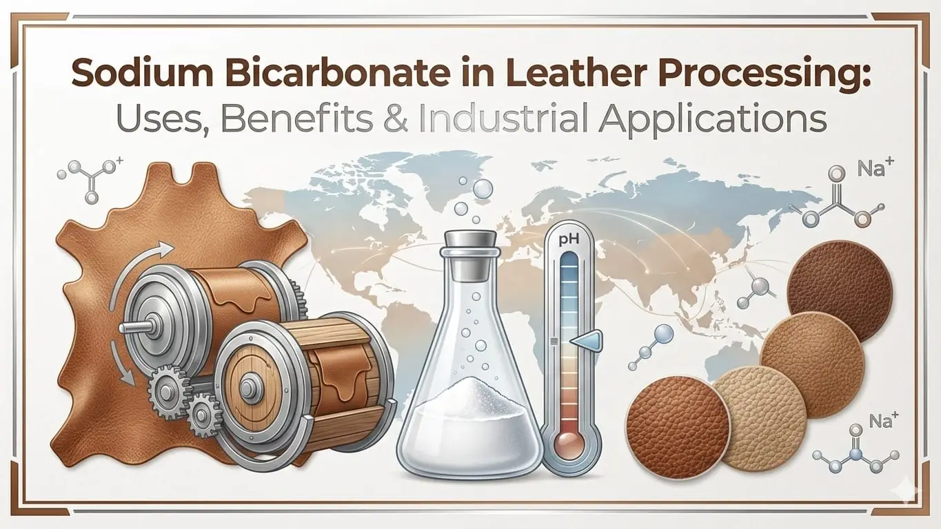 Sodium Bicarbonate in Leather Processing: Uses, Benefits & Industrial Applications