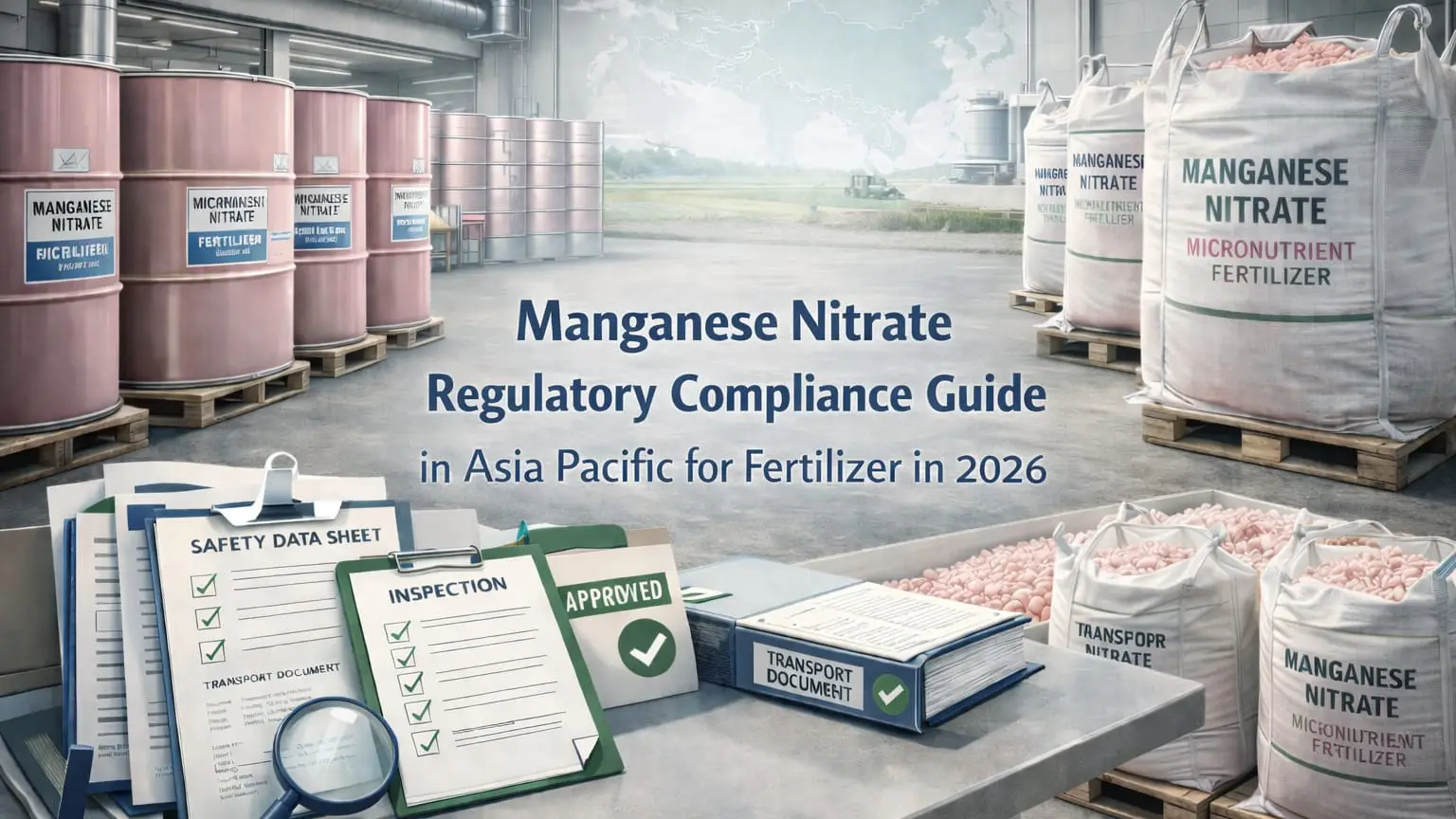 Manganese Nitrate Regulatory Compliance Guide in Asia Pacific for Fertilizer in 2026