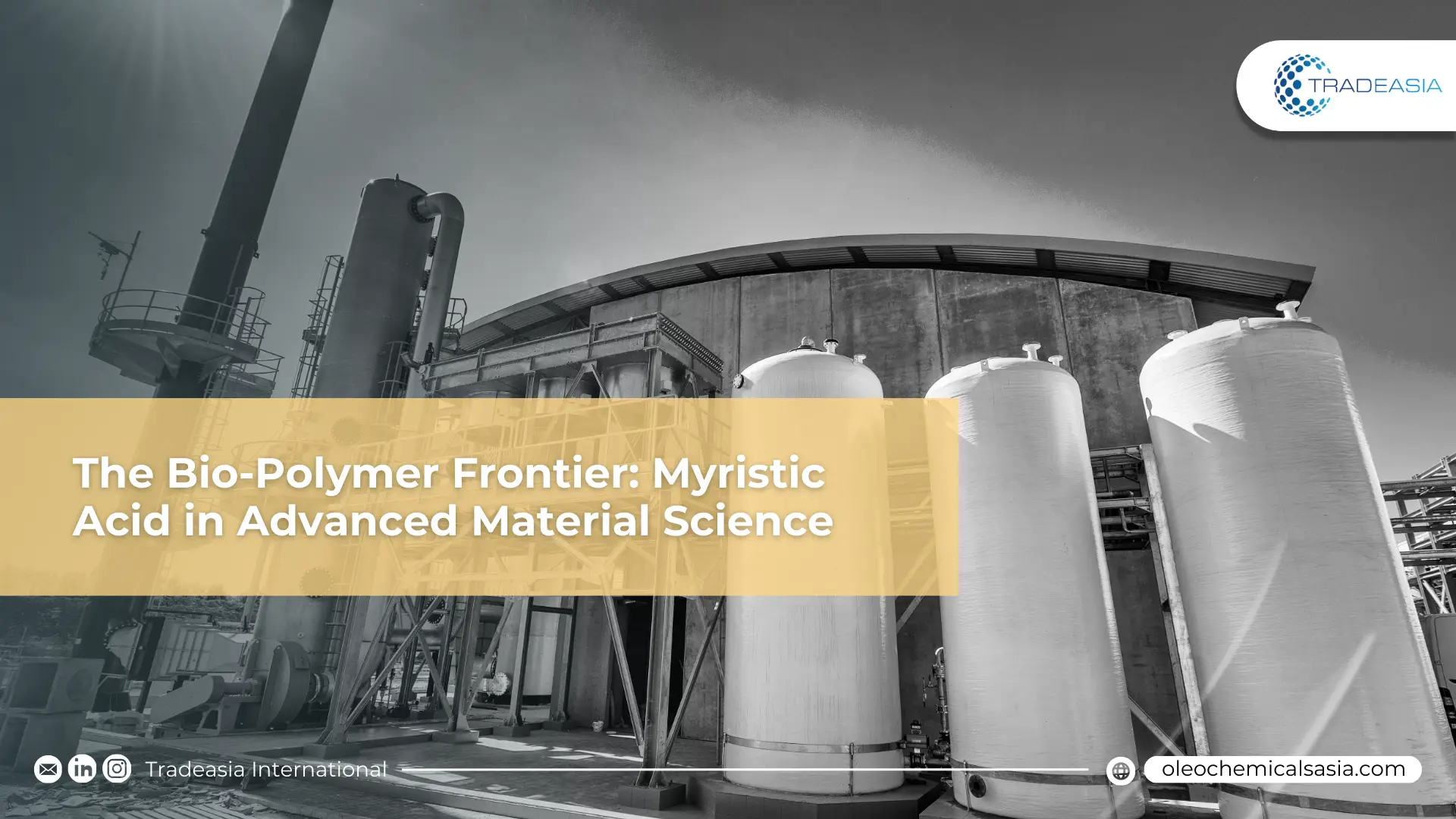Mpaka wa Bio-Polymer: Asidi ya Myristic katika Sayansi ya Juu ya Nyenzo