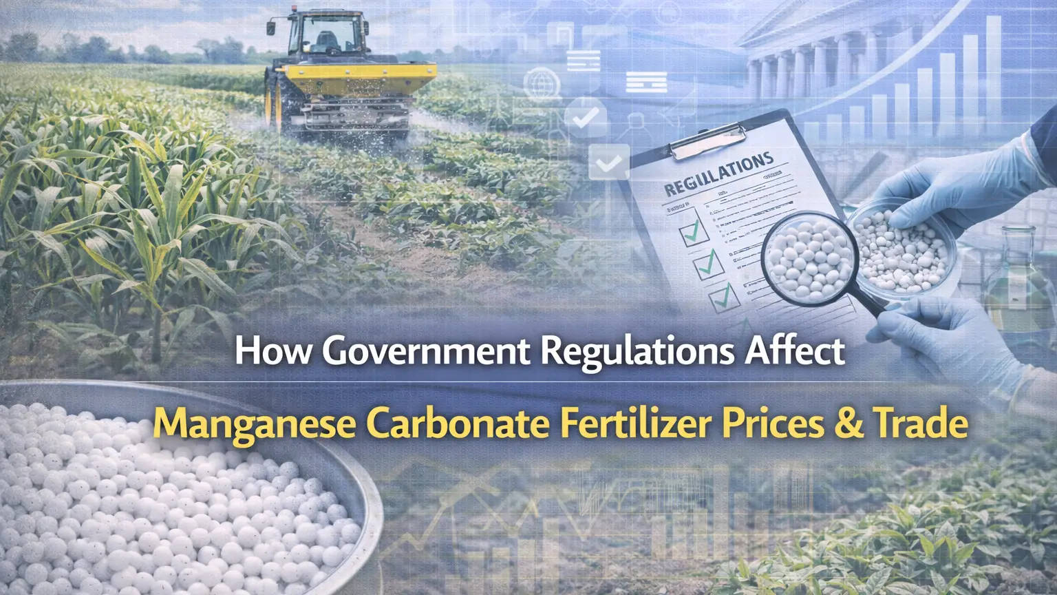How Government Regulations Affect Manganese Carbonate Fertilizer Prices & Trade