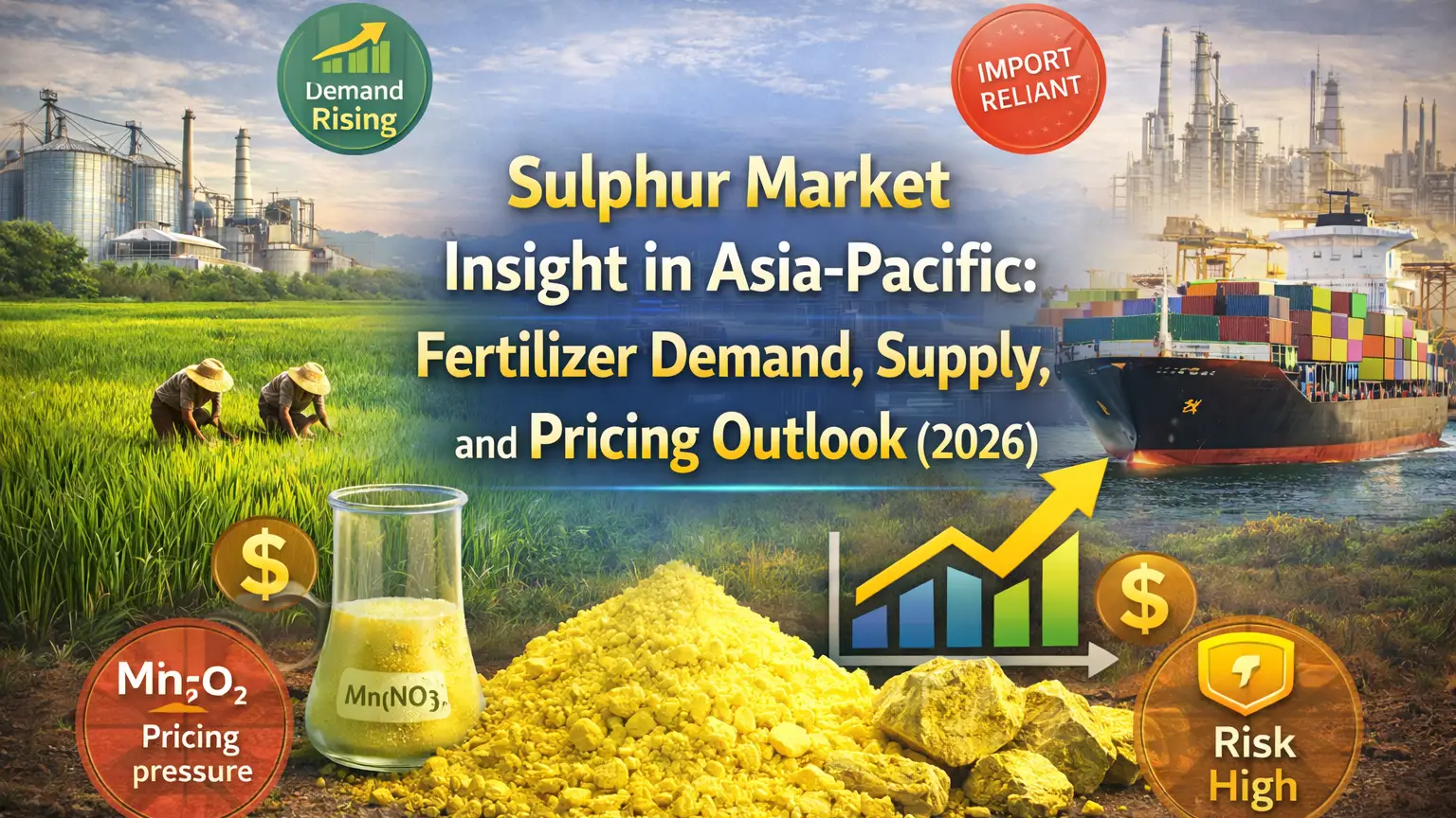 Sulphur Market Insight in Asia-Pacific: Fertilizer Demand, Supply, and Pricing Outlook (2026)