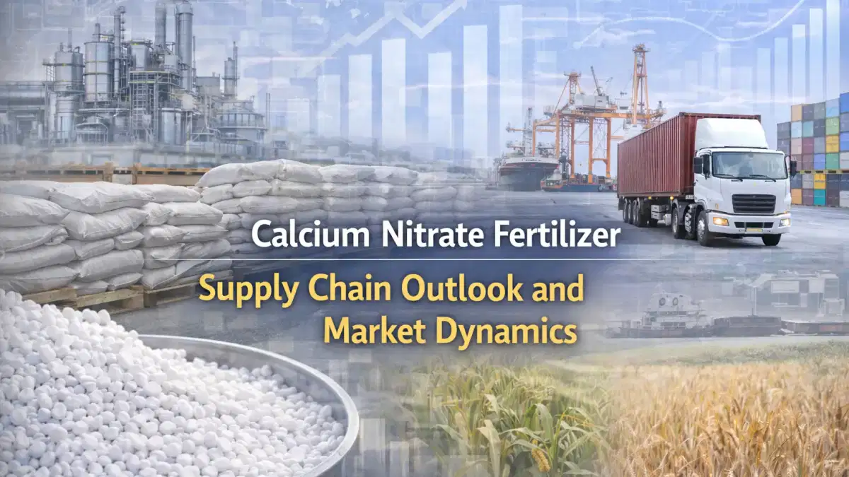 Calcium Nitrate Fertilizer Supply Chain Outlook and Market Dynamics
